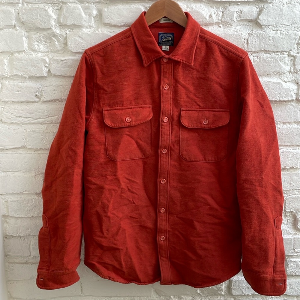 J. Crew moleskin work shirt
